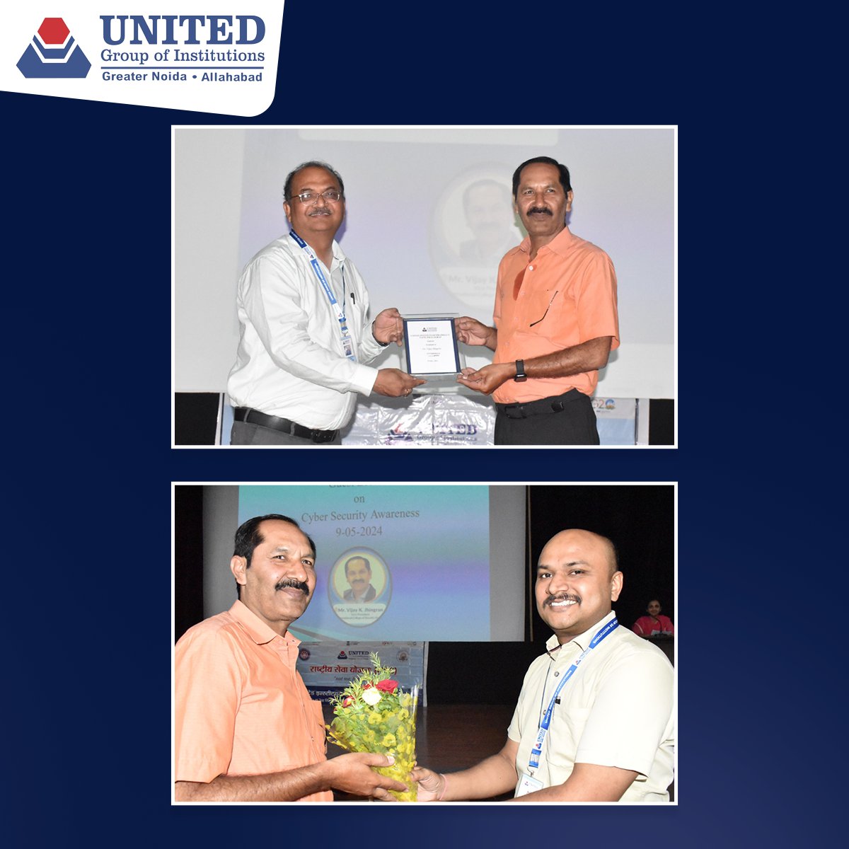 theugiindia's tweet photo. UCER hosted an enlightening session on Cyber Security Awareness and Emerging Trends, led by expert Mr. Anil Kumar Jinghran from ICSS, Lucknow.
#CyberSecurity #UCER #StaySafeOnline #ExpertTalk #CyberAwareness #UnitedGroup #UGI #UnitedInstitute #Education https://t.co/T7iVELN1qR