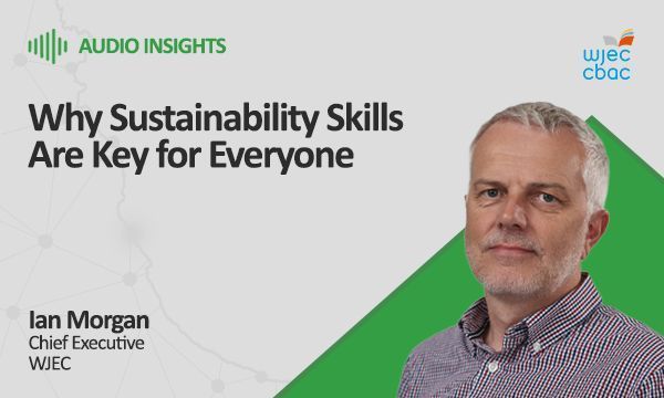 AUDIO INTERVIEW A new Sustainability in Action qualification has been unveiled @WalesBusiness spoke to @wjec_cbac Chief Executive Ian Morgan about how these new qualifications could benefit employers buff.ly/3V6Ijk6