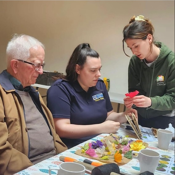 Great to see our Paramedic learner, Sarah from the @BoltonUni, gaining valuable experience on her social care placement at @_MacdonaldCare in Bolton. 😊 A wonderful opportunity to experience the different sectors of social care.