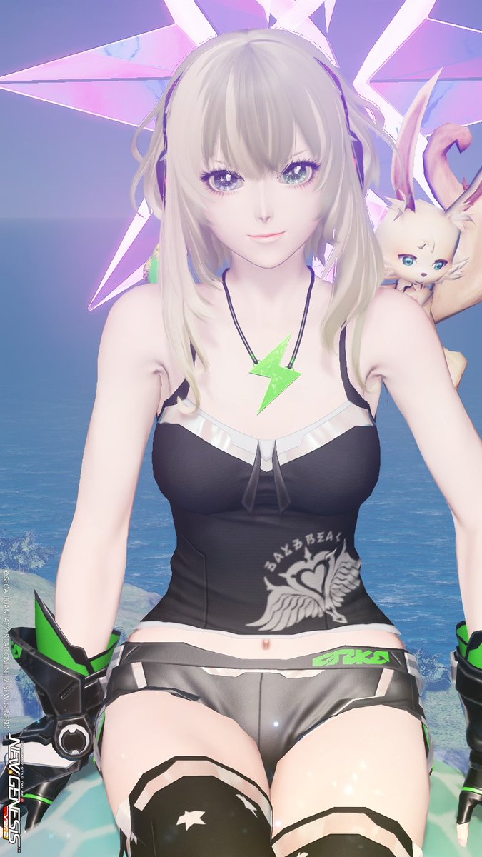 ナズーンが戻ってくるっぽいメンテの朝ですおはようございます！！！
#SSさぼってないよ #PSO2NGS_SS #メンテの日なのでssを貼る