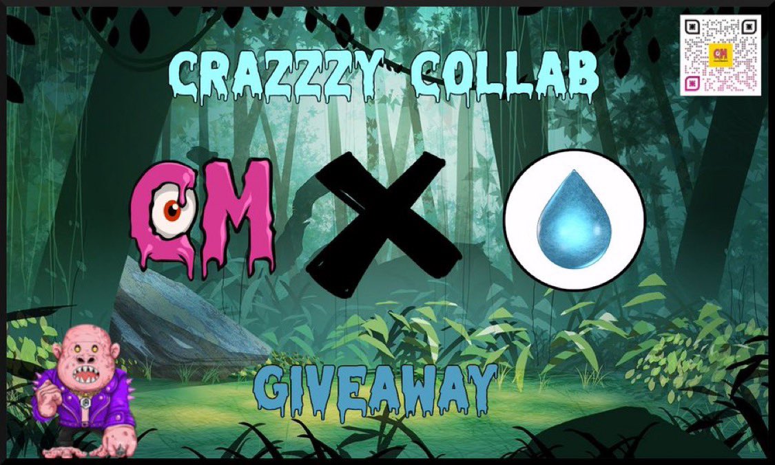 Collaboration #Giveaway

 🎁 Prizes 🎁 

- 100 $CRO worth of $TENDIES
- 100 $CRO worth of $CRY

💧How to Enter💧

1️⃣ Follow <a href="/Drip_Official_/">$DRIP_Official</a> &amp; @crazzzymonsters 
2️⃣❤️ &amp; 🔁
3️⃣Tag 5 #crofam 
4️⃣Join the Discord

discord.gg/YjYHgKNapj
discord.gg/dripcro-com-10…

⏳️72H⏳️

#CMFam