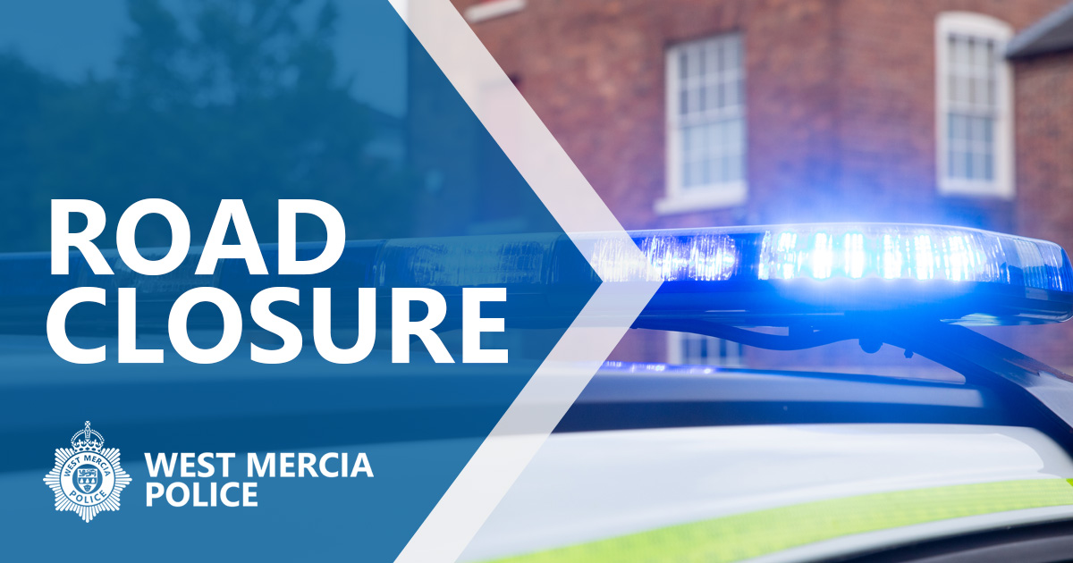 12:32 | Road closure B4221, Herefordshire Please be aware that due to a police incident, there is a road closure in place on B4221 (between Hilltop and Two Park Farm) Herefordshire. This may cause increased traffic in the area. Please find an alternate route. Updates to follow.