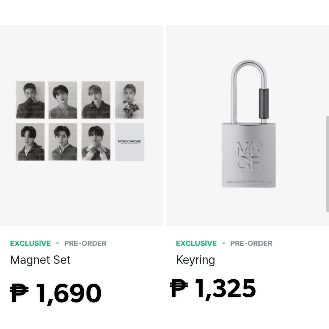 dfarchive's tweet photo. 🩶BTS MONOCHROME Official Merch🩶
- 2ND P.O 
- Shipping: Begins on Tue. Sept. 24, 2024 

📩DM to order.
💸80%dp required
📦Normal ETA https://t.co/u302bUoory