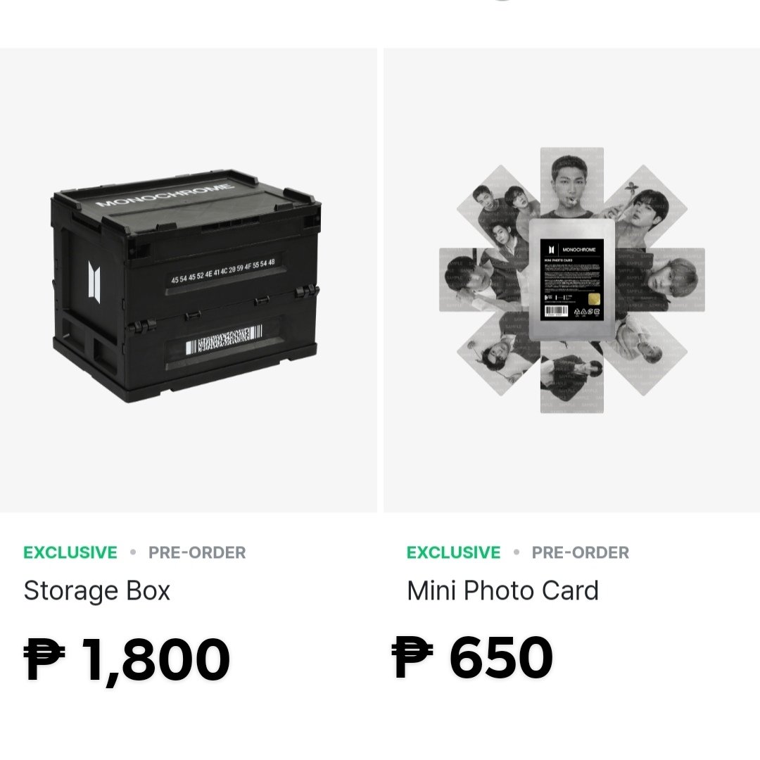 dfarchive's tweet photo. 🩶BTS MONOCHROME Official Merch🩶
- 2ND P.O 
- Shipping: Begins on Tue. Sept. 24, 2024 

📩DM to order.
💸80%dp required
📦Normal ETA https://t.co/HH5zoU8kKL