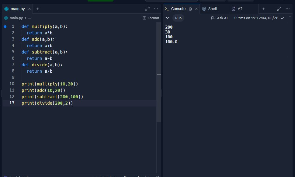 RohanDevZone's tweet image. Simple Calculator Project made in Python #python #programming #pythoncode #hustle #project #pythoncoding #programmers