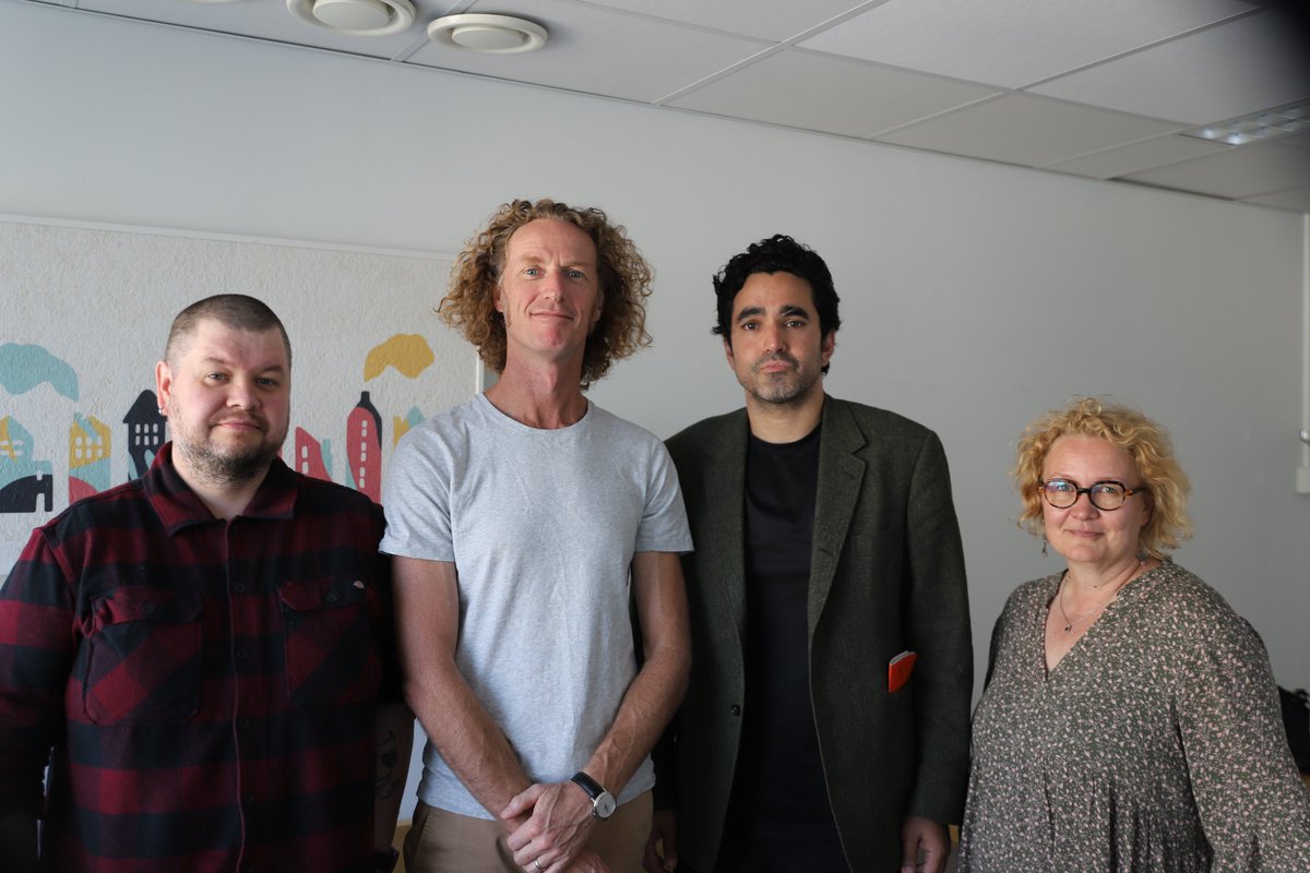 The international homelessness seminar organized by Y-Foundation is happening this Thursday! We were honored today to host @drandrewb and @cameronparsell, who will be speaking at the seminar. Thank you for the insightful discussions, we are looking forward to the seminar!