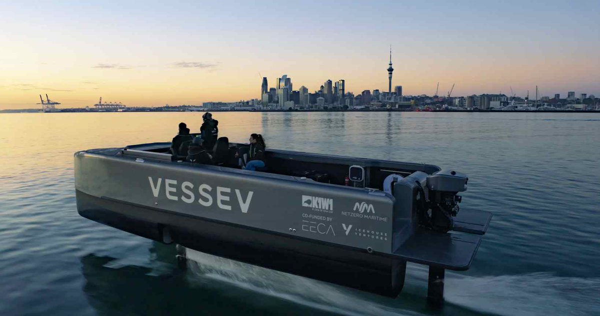 #CruiseNews #NewZealand Vessev Launches World’s First Premium Tourism Electric Hydrofoiling Vessel dlvr.it/T7VZBk