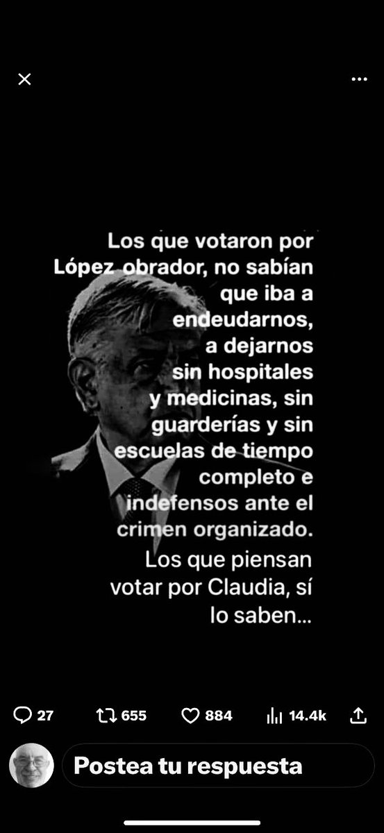 Antes de votar escucha con atención la información que circula para poder ejercer tu derecho a votar sin ninguna condicional, sin ser amenazado y sobretodo con la responsabilidad que implica tener el futuro de México en tus manos.
Vota LIBREMENTE este 2 de junio ❌🗳️ 🖊️🩷