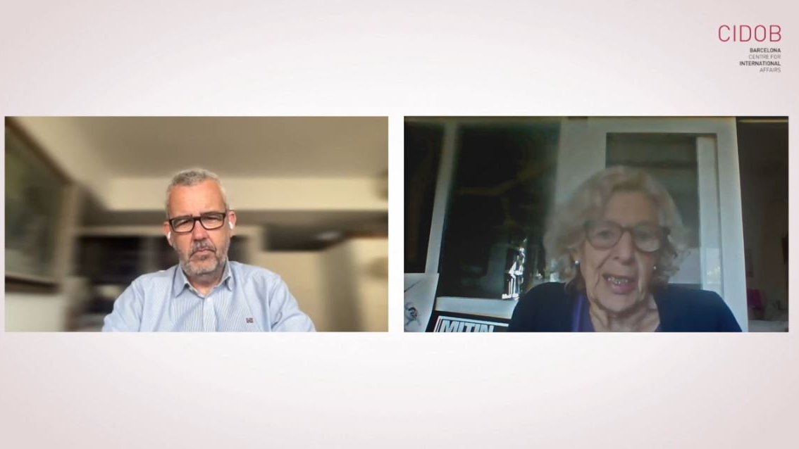 CIDOB (Barcelona Centre for International Affairs) (@cidobbarcelona) on Twitter photo Europa está experimentando un auge de partidos de extrema derecha abiertamente xenófobos. ¿Qué impacto tendrá esta realidad? <a href="/ManuelaCarmena/">Manuela Carmena</a> y <a href="/AgustiFdeLosada/">Agustí F. de Losada</a> cierran la serie de entrevistas del Programa #CiudadesGlobales de CIDOB con motivo del #9J
▶ bit.ly/EntrevistasPEC… Europa está experimentando un auge de partidos de extrema derecha abiertamente xenófobos. ¿Qué impacto tendrá esta realidad? <a href="/ManuelaCarmena/">Manuela Carmena</a> y <a href="/AgustiFdeLosada/">Agustí F. de Losada</a> cierran la serie de entrevistas del Programa #CiudadesGlobales de CIDOB con motivo del #9J
▶ bit.ly/EntrevistasPEC…
