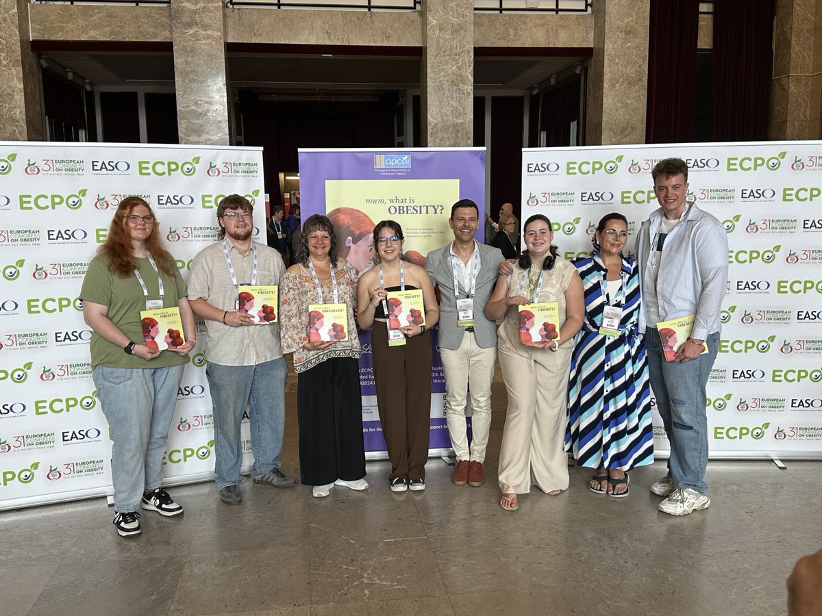 During ECO2024 in Venice, our Colleagues in @apcoipt launched the book “mum, what is obesity? Watch the launch of the book - youtu.be/rZvHuJ-_EAc?si…