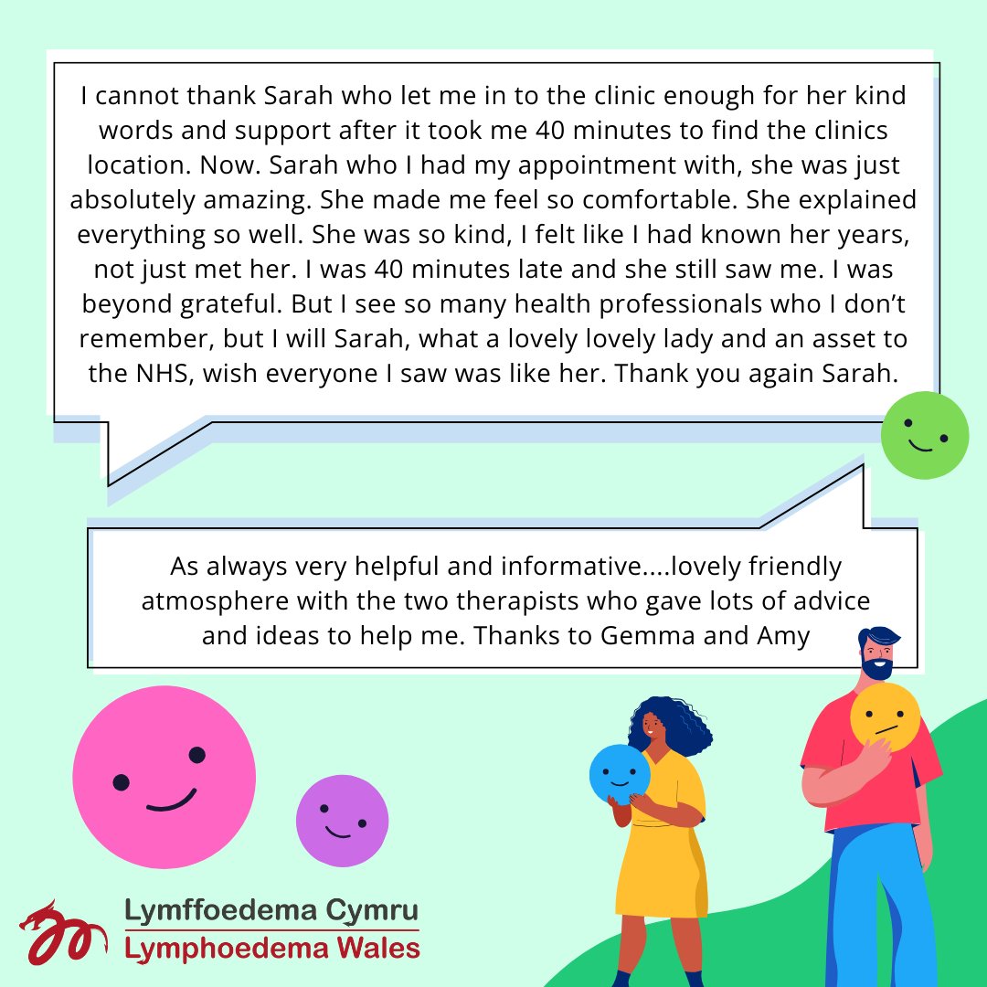#whatwedidwell #youspokewelistened #patientfeedback #appointments #facetoface #clinicappointments #feedback #celluprom #lymphoedema #lymphoedemaawareness #raisingawareness #lymphoedemawalesclinicialnetwork #lwcn #lymphoedemawales