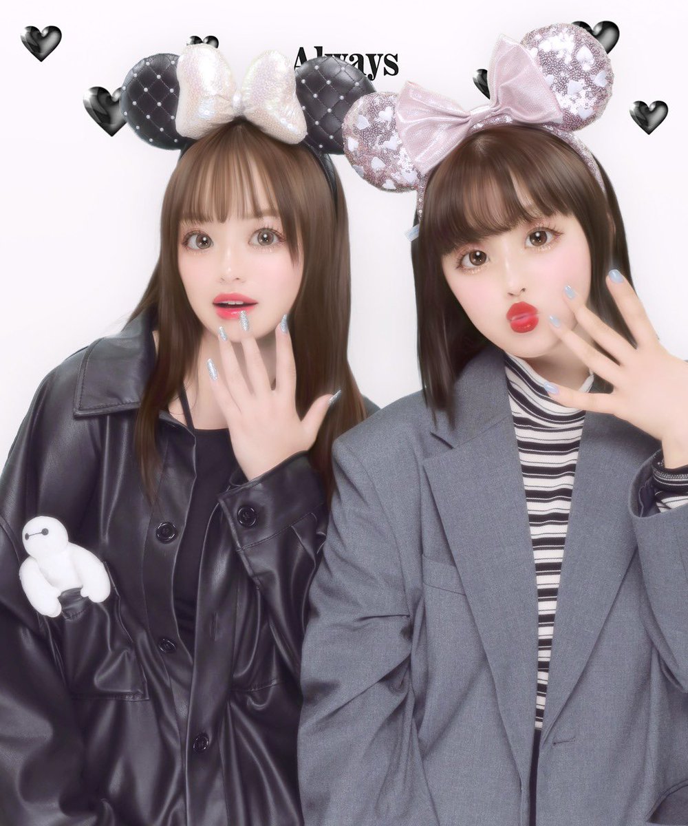 mana_03_x's tweet photo. きむんとのディズニープリ✌︎(だいぶ時差あるけど) https://t.co/tLU8sbtznN