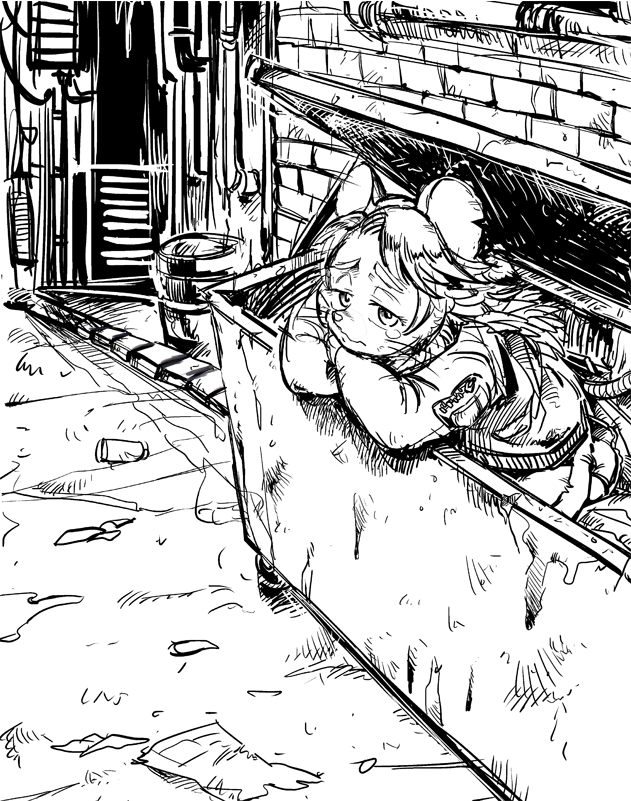 だいぶ昔に描いた人様の子のFAらくがきなんだけど、この頃のほうが絵が上手い…。 