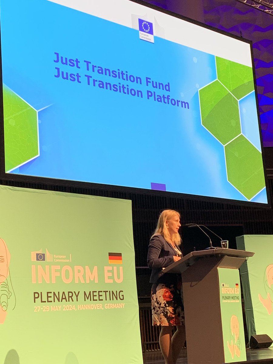 Starting now at the #INFORMEU plenary meeting in Hannover - we are talking all about #JustTransition and how EU countries are addressing challenges to reaching climate neutrality 

#GreenDeal #LeaveNoOneBehind @EUfundsIreland @SouthernAssembl @NWAssembly @EMRAssembly