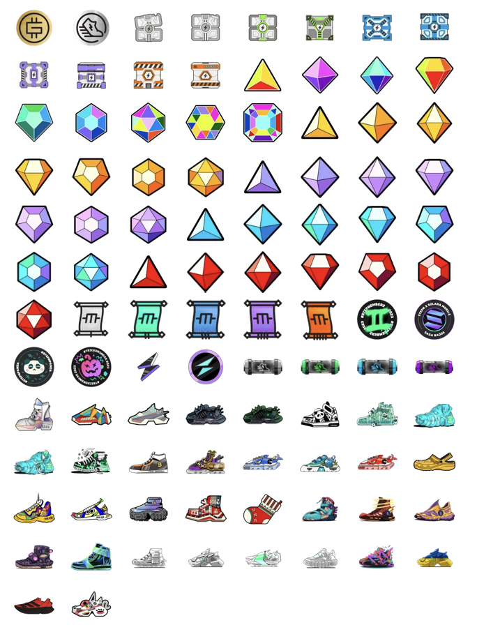 Hey-hey, @Stepnofficial  fam 
I added new emojis to the TG emoji pack and you can also find new #STEPNGO sneakers emoji and 2 logos there 😊

You can add it and use in TG, the link to the emoji pack is in the post below👇

♥️🔃Share this post to let people know 😊

#stepn #emoji