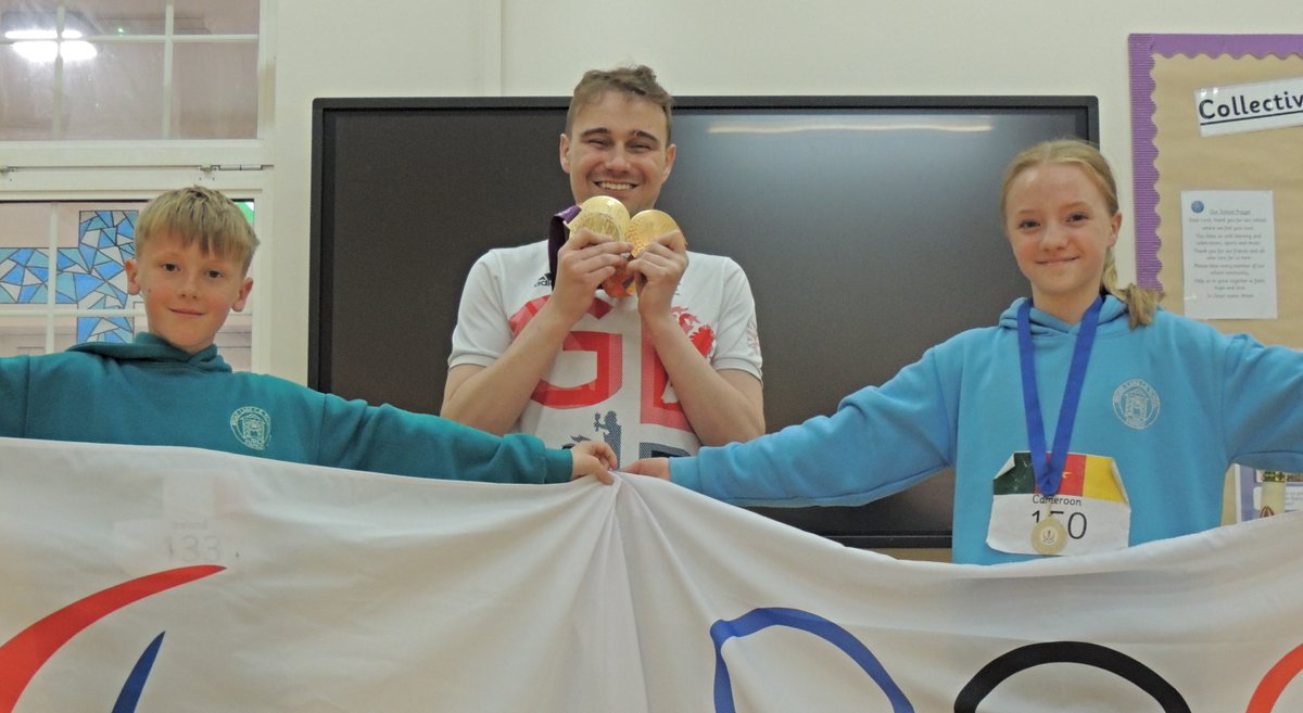 NANTWICH: Paralympic champion @olliehyndgb thrills pupils with visit to Nantwich primary school thenantwichnews.co.uk/2024/05/28/par…