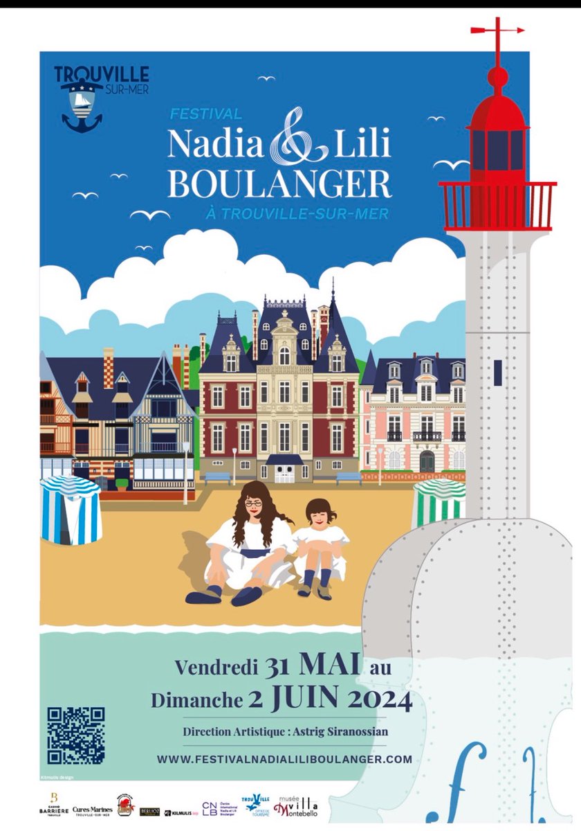 ☀️ Cette semaine, première édition du Festival Nadia & Lili Boulanger à @TrouvilleSurMer !