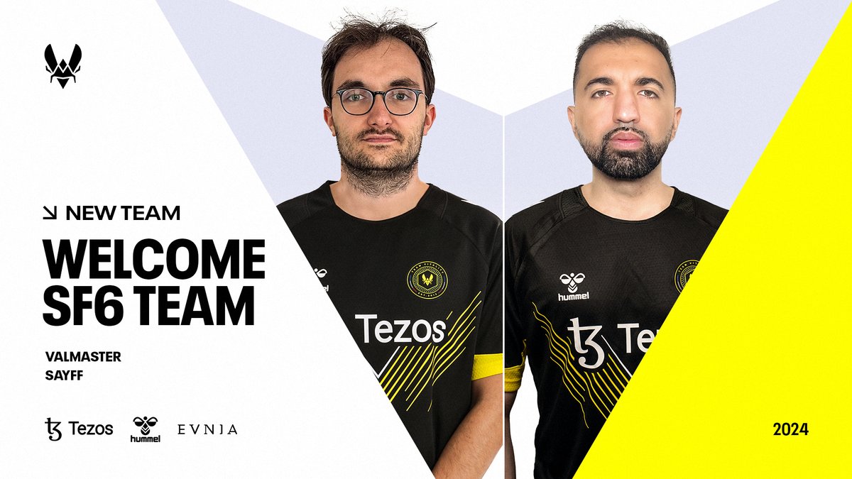 WE ARE BACK IN STREET FIGHTER 🐝 Welcome to the Hive 🇨🇦 @thesayff 🇫🇷 @_Valmaster Our two new players will make their debut in the Vitality jersey this weekend at DH Dallas, and looking to qualify for the @ESWCgg #VITWIN