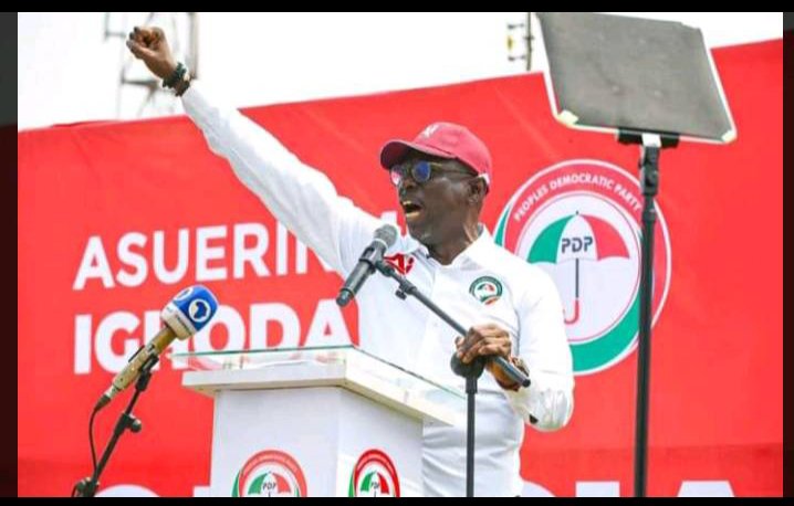 Dr Asue Ighodalo's aim is to boost our economy by supporting small businesses, attracting new industries, and creating jobs that will provide a decent living for our families.
Vote Dr Asue Ighodalo for Governor.
Vote PDP
Asue Ighodalo 
Governor Godwin Obaseki 
#AsueOgie2024