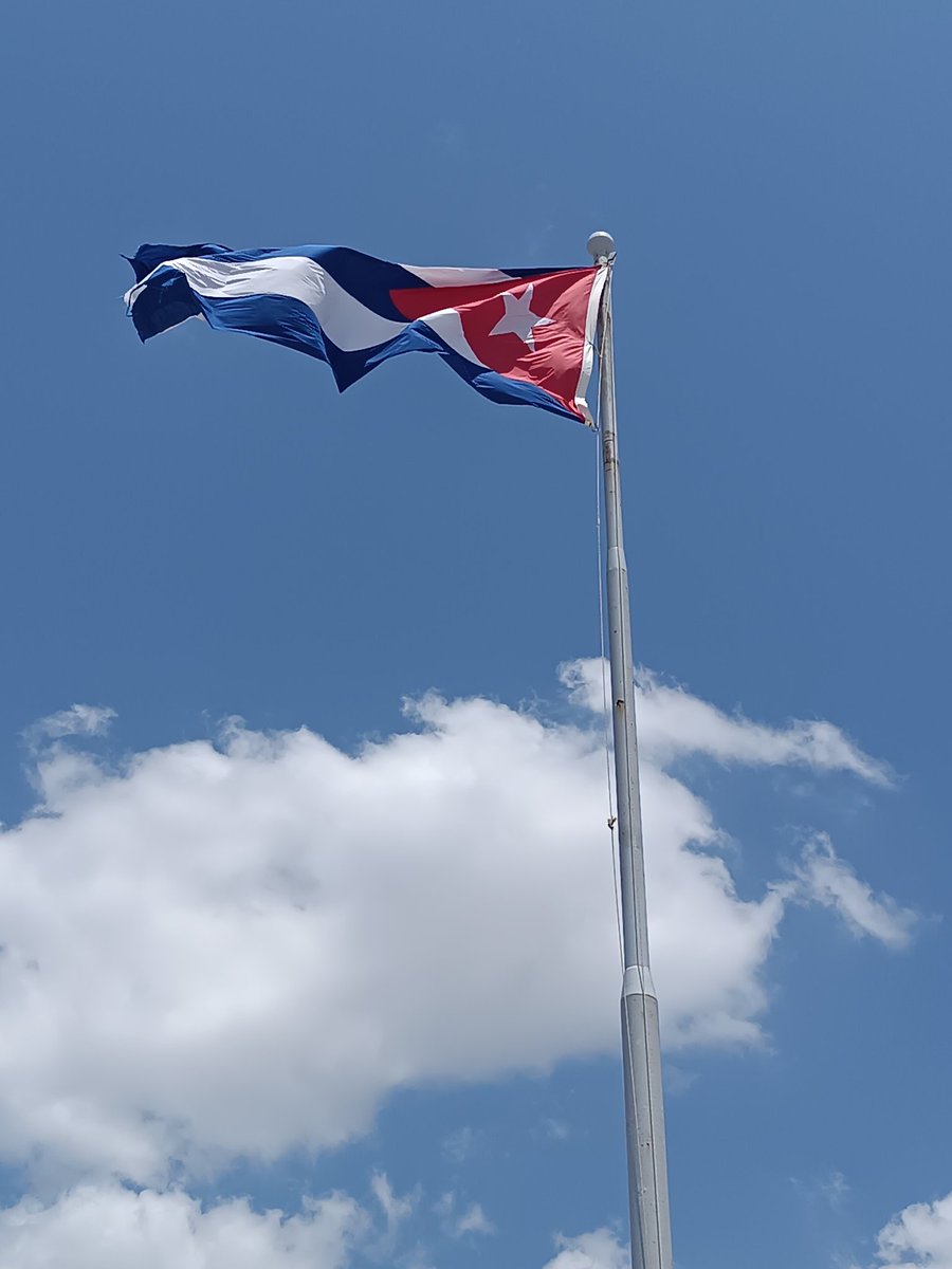 "Si queremos hacer algo de verdad por Cuba levantémonos, levantemos la frente y aceptemos que llevamos en ella la estrella solitaria." Eusebio Leal #Cuba 🇨🇺