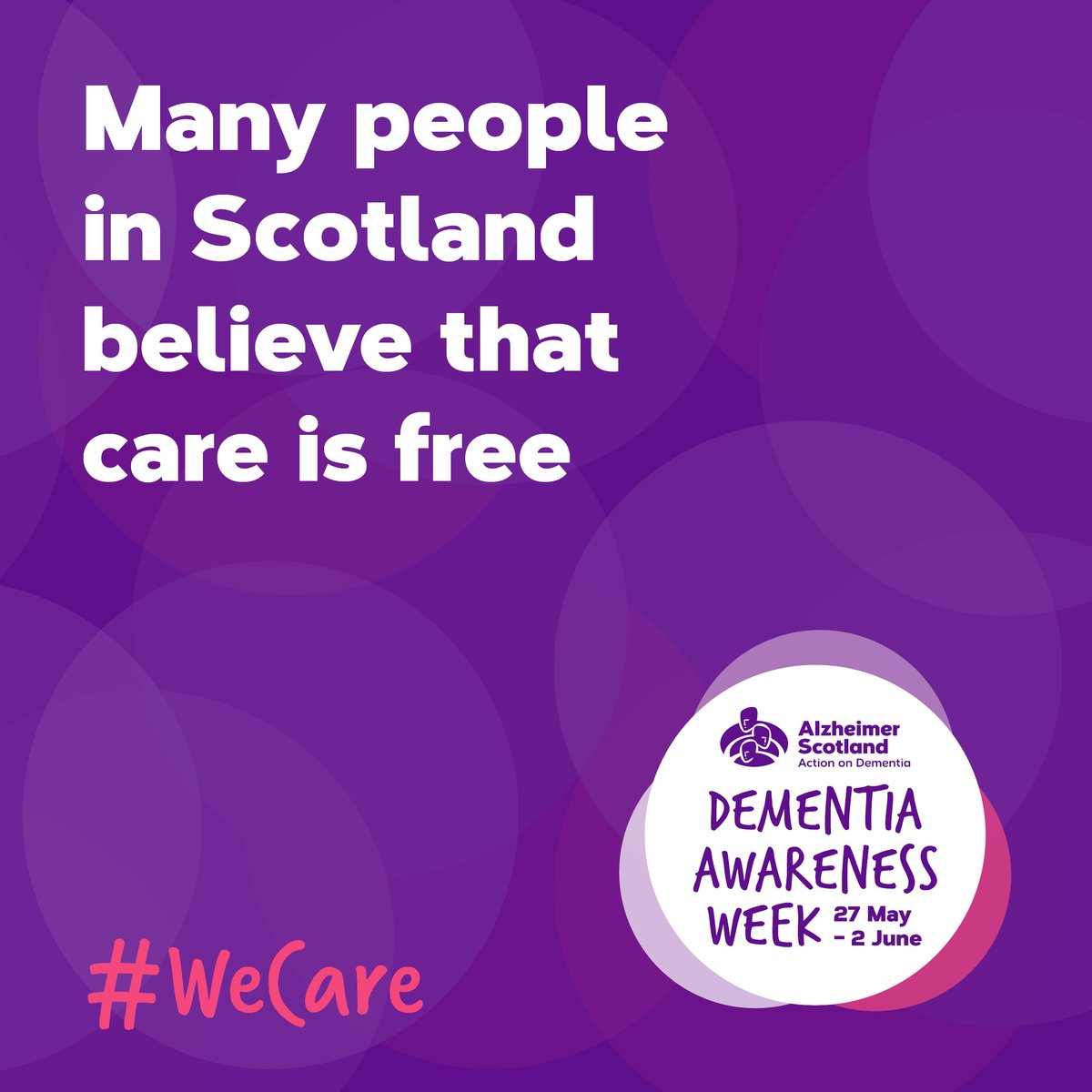 Unlike other progressive or life limiting conditions, people living with advanced dementia face thousands of pounds in health and nursing care costs. This is because they continue to face care home charges for what are clearly health and nursing care needs. #DAW24