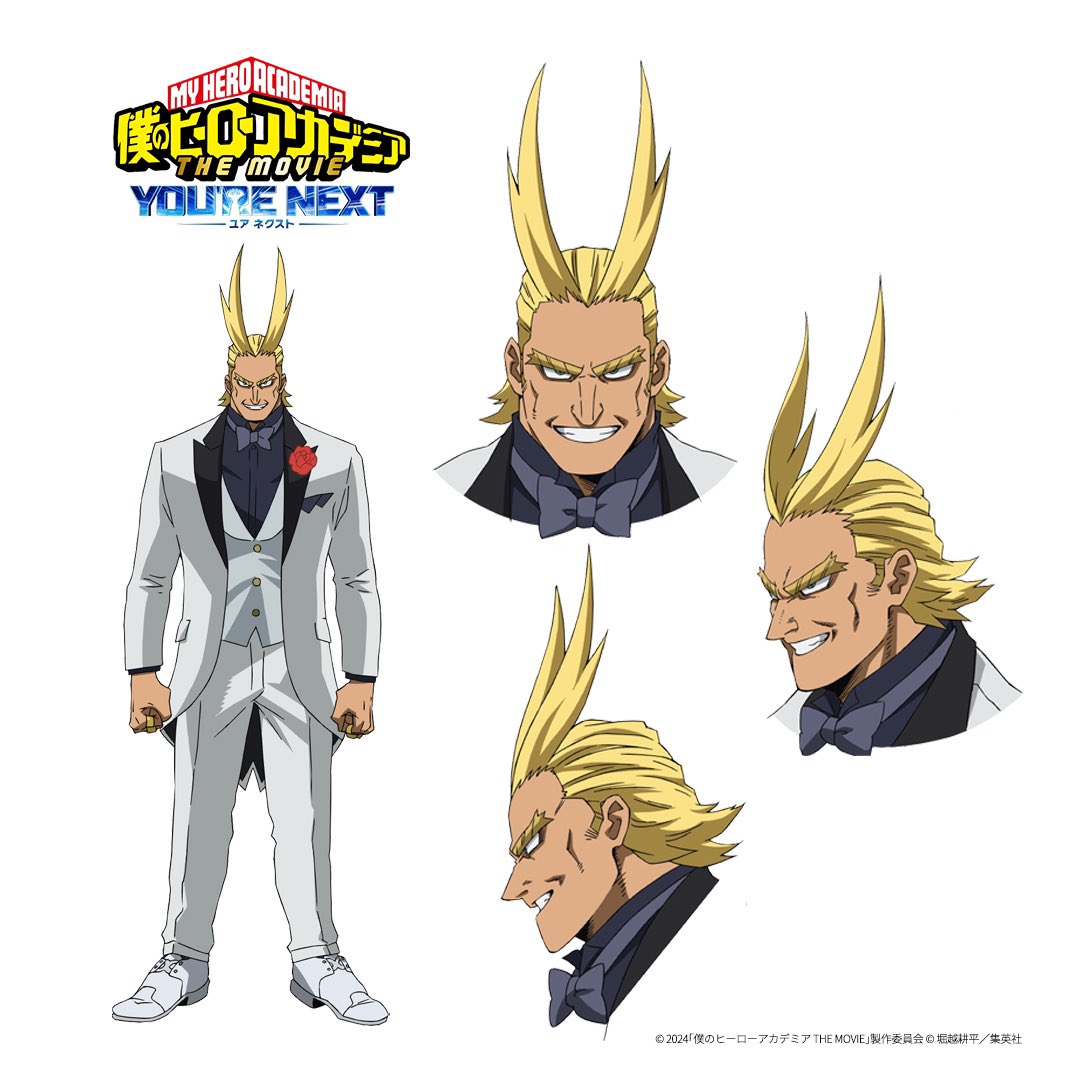 【New Character Design】 My Hero Academia: You're Next Movie Scheduled for August 2 in Japan! Character: Dark Might ✨More: animetv-jp.net/news/my-hero-a…