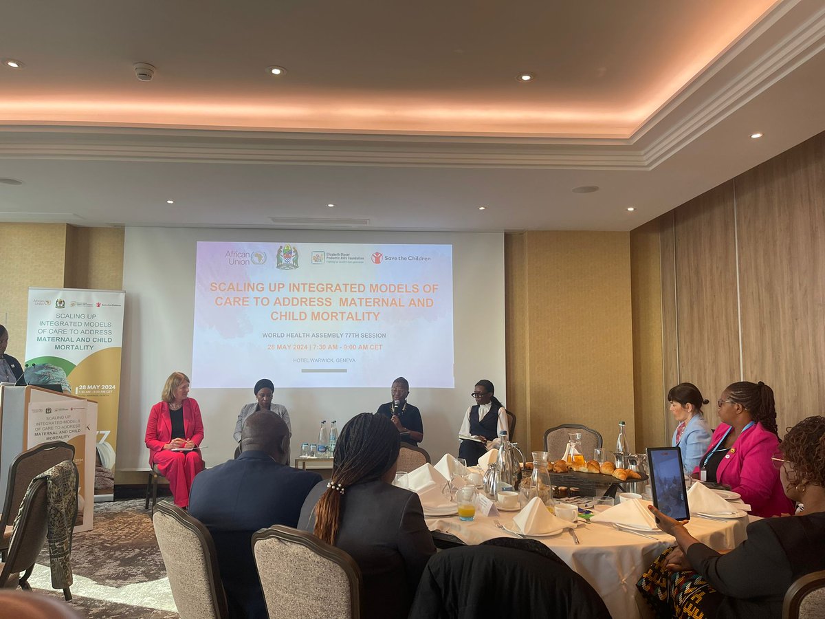 Today, during the Scaling up integrated models of care to address maternal and child mortality discussion, our Co-Ed highlighted how important political commitment is in giving communities the confidence to continue advocacy and engage with our peers on different levels.