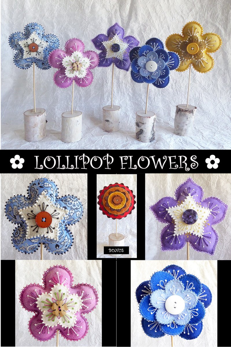 New #pattern 'Lollipop Flowers' using #Valdani threads - Design and Be Mary
designandbemary.com

#designandbemary #applique #flowers