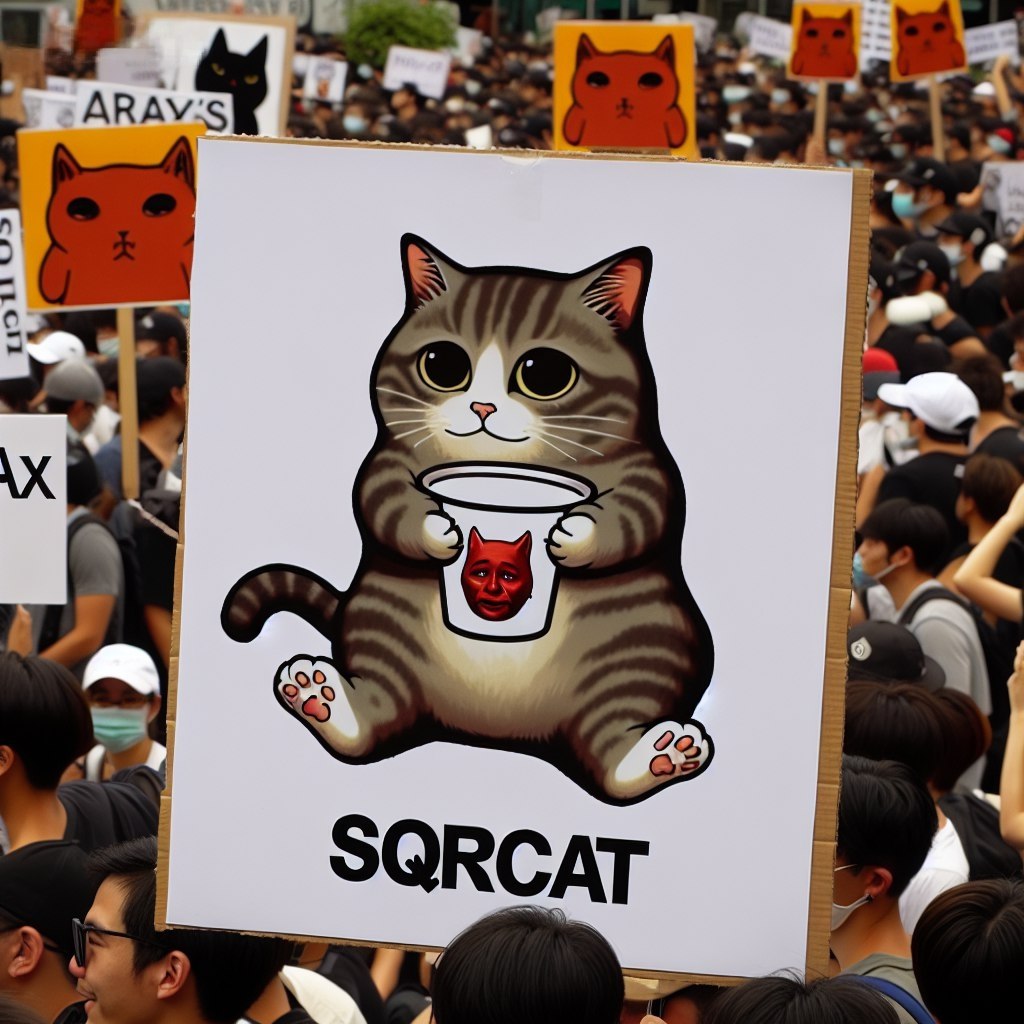 @wallstreetbets Without hesitation, let's support $SQRCAT 😼 and their mission towards