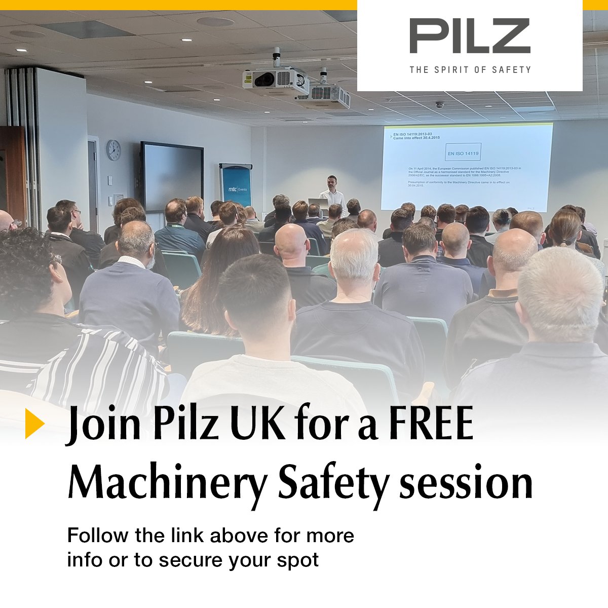 PackScot's tweet photo. AD | @Pilz_uk are headed to Scotland to host a FREE Machinery Safety session. The event is an opportunity to join their experts for an interactive &amp; practical session covering key Machinery Safety issues &amp; topics.

📍 The Falkirk Wheel
📆 Wed, 19th June

https://t.co/EuLvguMRle https://t.co/USpQHm7Uxn