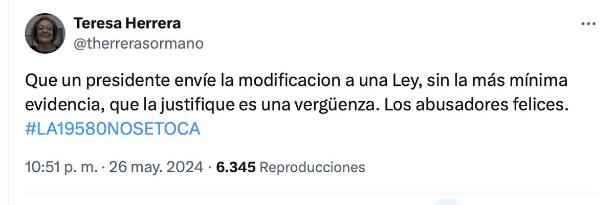 🔴REPRESALIA 🚨Gobierno retiró a Teresa Herrera como embajadora de Uruguay en el comité de expertas de derechos de las mujeres de OEA en represalia a sus críticas a la modificación de la Ley Violencia de Género.