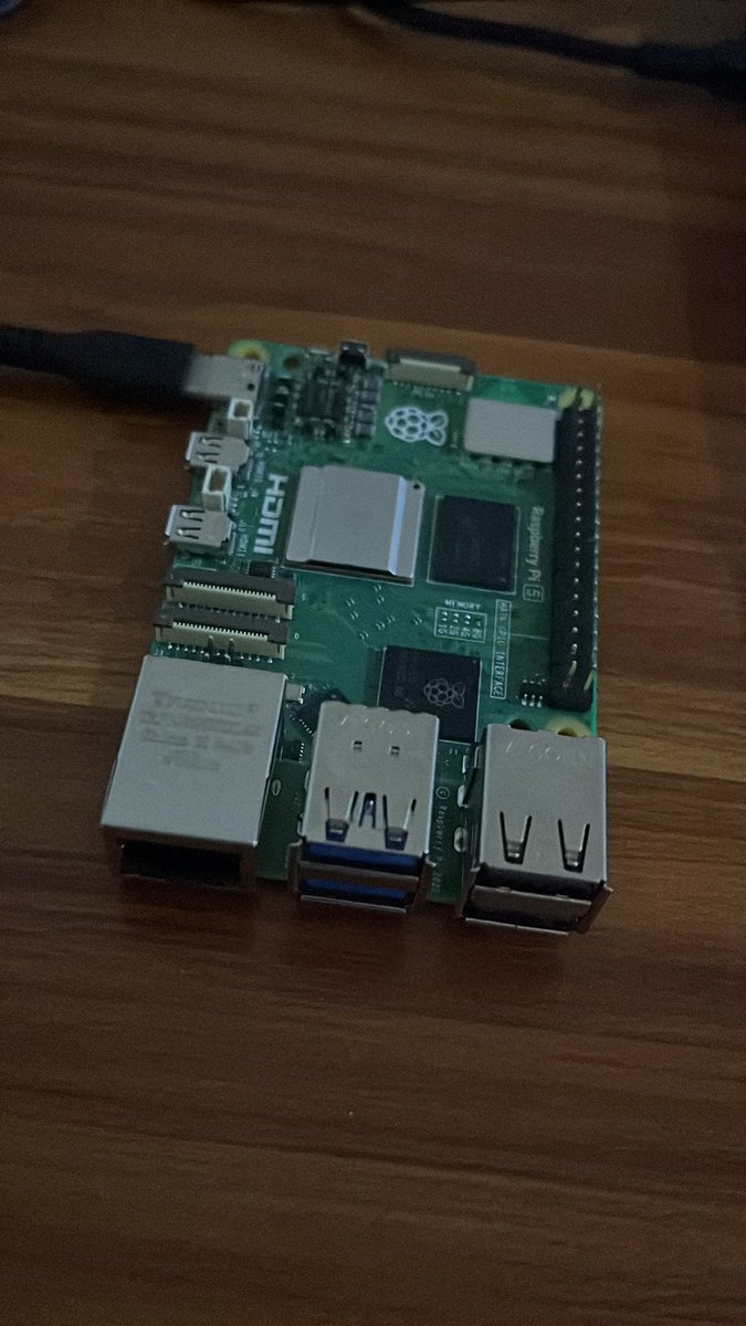 Raspberry Pi 5 

+ tcc is installed 🫡...