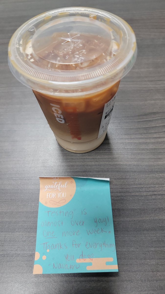 KTLunz's tweet photo. Grateful to work in a place with kindhearted people! @navarro__imelda ##NoBeariers https://t.co/iE42QnSJNr