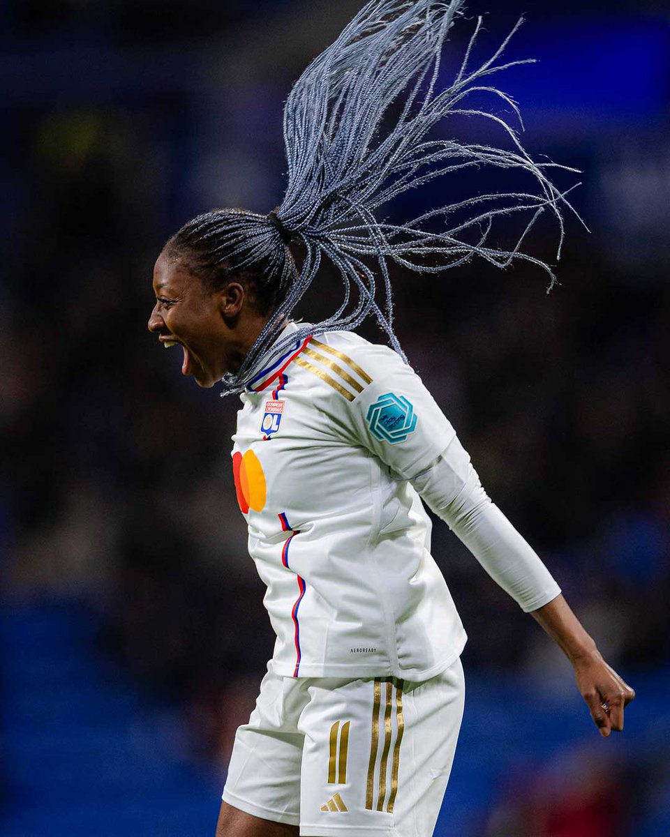 🎯 Avec ses 8⃣ buts, Kady Diani est la 𝐌𝐞𝐢𝐥𝐥𝐞𝐮𝐫𝐞 𝐛𝐮𝐭𝐞𝐮𝐬𝐞 de la @UWCL cette saison ! Pas mal pour une première saison à l'OL. 😌 👏 Bravo @kady944 !