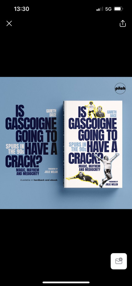 On my way to join @tSHandJ in the studio to talk about the book and Spurs in the 90s. On air 2:30. Intrigued to see how @BakersTweet shoehorns any Torquay references in! Hopefully the book will appeal to all fans and 90s nostalgists. Get your copy now 90sspursbook.square.site