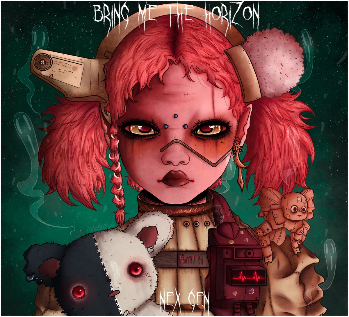 lilly123aj's tweet image. NEX GEN 
#bringmethehorizon #bmth #nexgen #fanart #bmthfanart @bmthofficial