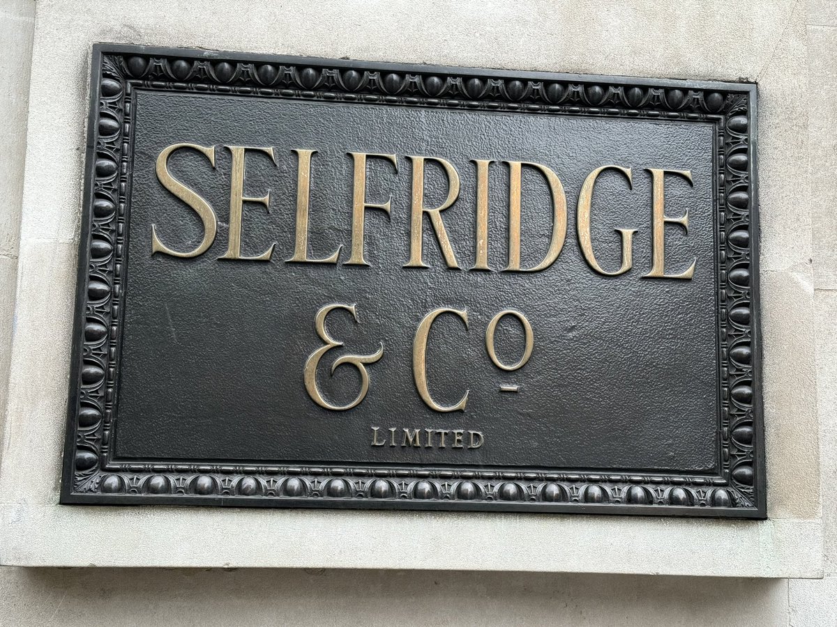 I visited @Selfridges! After watching the show religiously, it was amazing to experience the real thing. What an incredible shop! #Selfridges #London #ShoppingExperience #IncredibleStore #BucketList