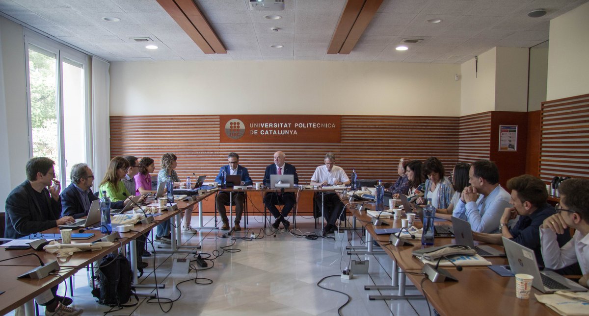 📢 Avui, els representants de la Comissió Permanent de la @xarxavives es reuneixen a @la_UPC Impulsem un espai universitari comú i coordinem l'acció conjunta de 22 universitats dels territoris de parla catalana