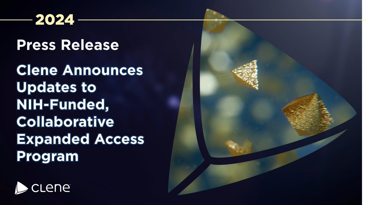 $CLNN ‘s NIH-funded #ActEAP for #CNMAu8 in #ALS is dosing its first patient in June. 

With 80% more capacity, we aim to enroll 180 patients, partnering with @Columbia and @Synapticure for expanded real-world data collection. 

Learn more: bit.ly/3wGpVq4 
#EndALS #EAP