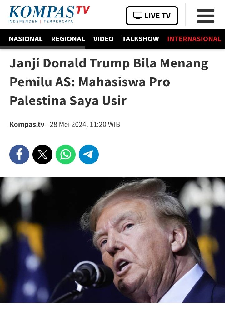 Semoga dia menang. Usir semua para binatang & jangan biarkan mereka merusak negaramu.