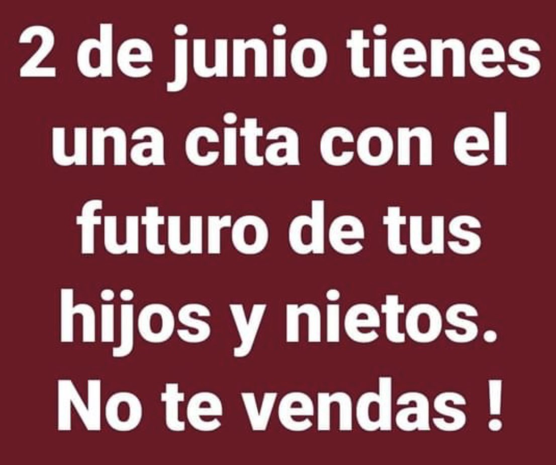 Si en verdad amas a México no votes por la organización delincuencial del narcoPRIAN, cuyo único objetivo es robar, robar y robar …….