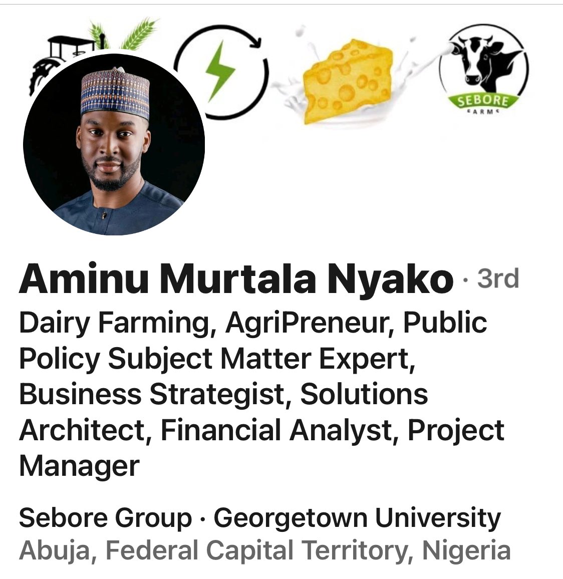 Alh @AminuNyako is one person who is already living in the future. Indeed, Adamawa state is blessed to have such bright young men.