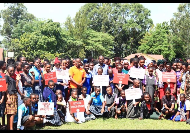 Let's end period stigma. Let our young girls and women bleed with proud.
Happy menstruation hygiene day
<a href="/TunawezaEmpower/">Tunaweza Empowerment Organization.</a> helped young girls to understand the importance of menstruation cycle