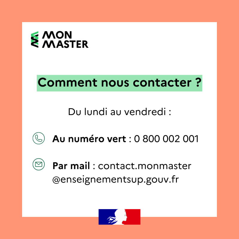 sup_recherche's tweet photo. 📢 #MonMaster | Découvrez les informations qui vous seront utiles lors de la phase d’admission principale qui aura lieu du 4 au 24 juin.

🔴 En cas de besoin, l’équipe Mon Master reste à votre écoute.

Cc @etudiantgouv @sretailleau
