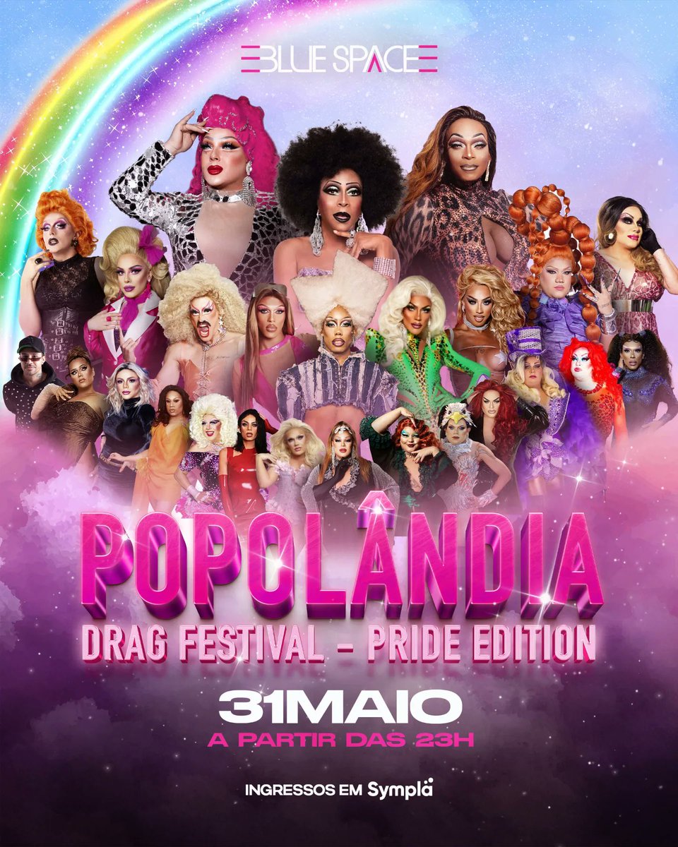 BlueSpaceSP's tweet photo. BLUE SPACE PRIDE 2024

Sexta, 31 de maio, a partir das 23h, a Festa Popolândia vai aterrissar pela 1° vez na Blue Space, enaltecendo a arte drag e com um elenco de tirar o fôlego

SPECIAL SHOW
PRISCILLA, A RAINHA DO DESERTO.

Ingressos: https://t.co/XTqWr0fhjM https://t.co/LSUQ8zKl9l