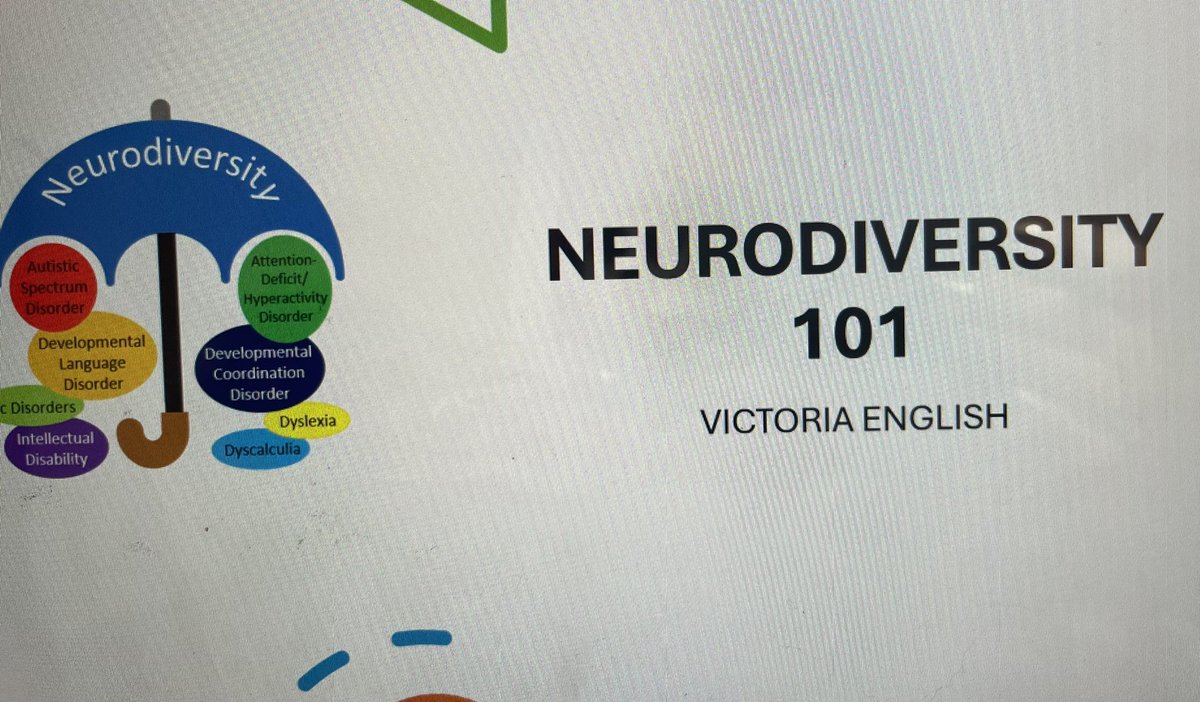 Excited to deliver ‘Neurodiversity 101’ for the Scottish Government today. Presenting why we need to promote neurodiversity inclusion through greater understanding, awareness and support.
#neurodiversityawareness #neurodiversity #autism #adhd #dyspraxia #dyslexia