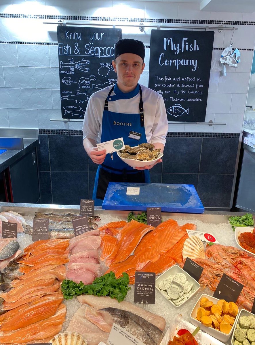 Sam at Knutsford has new Cumbrae Oysters in store! Have you tried them yet? 🦪