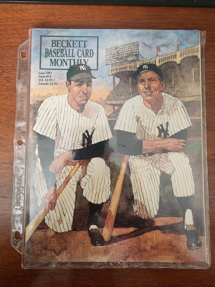 ThrowBackShack1's tweet image. #TradingCardTuesday You can't talk about #tradingcards especially in the junk wax era without talking about the #Beckett Price Guide! We bought every issue back then and the one below is probably my favorite! #mickeymantle #baberuth #yankees