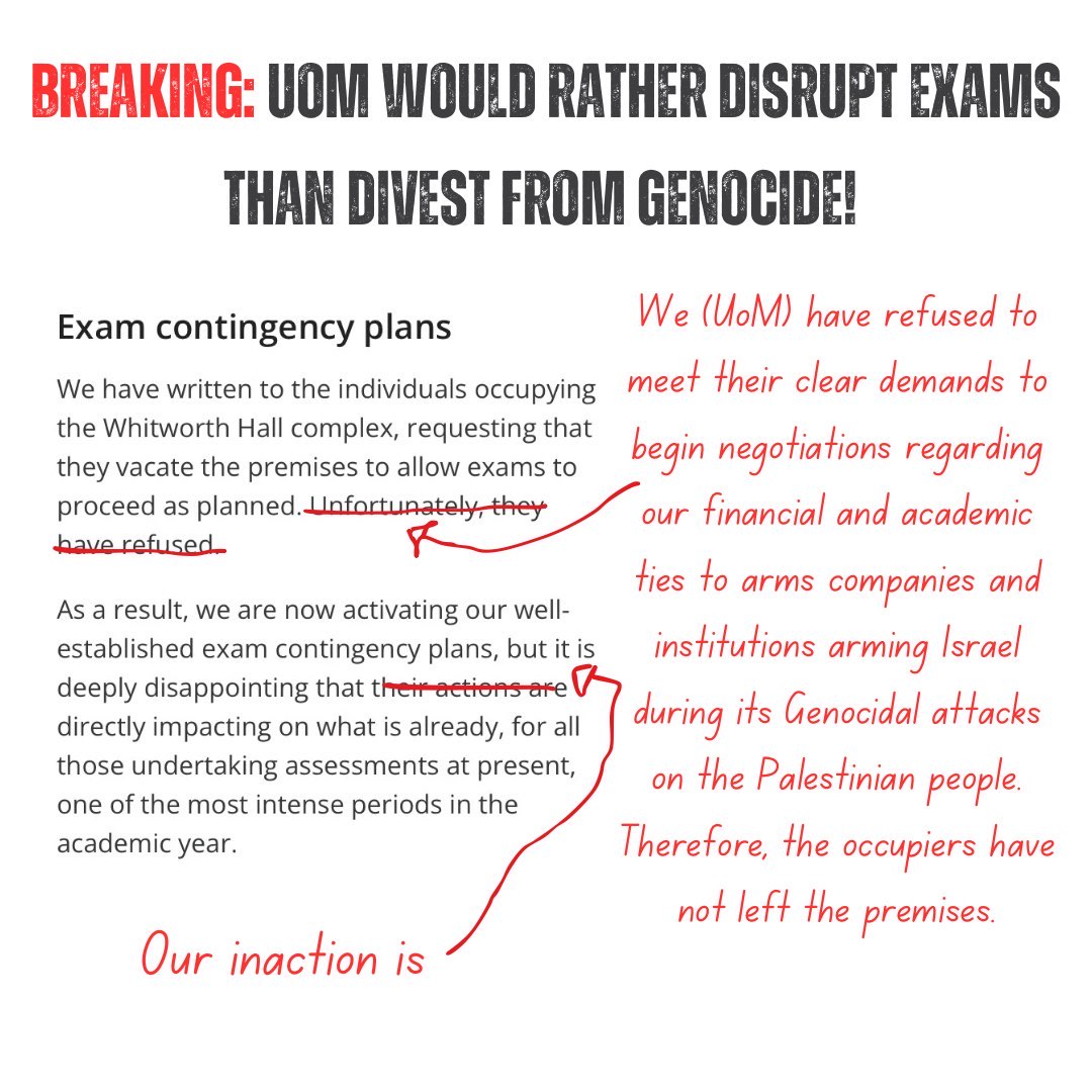 We fixed your announcement, @OfficialUoM.