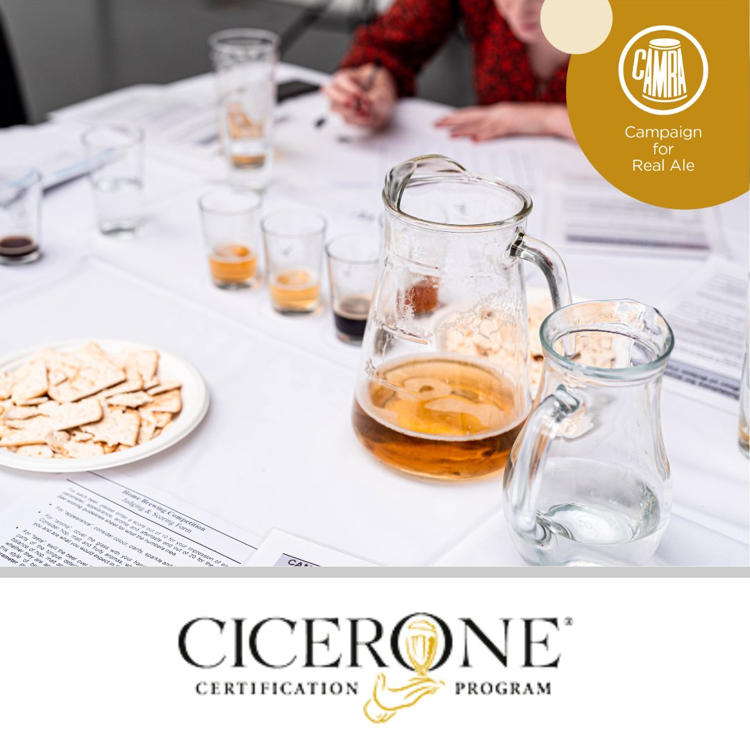 🙋‍♂️ Check out CAMRA’s latest membership perk & get 20% selected beer certification courses with @Cicerone. 🍻 Cicerone offers beer enthusiasts and industry professionals the chance to increase their knowledge & passion for beer. 👉 See all discounts here: www1.camra.org.uk/membership/mem…